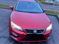 Usata Seat Leon FR 150 CV (110 kW) 2017 Rosso Station wagon