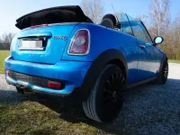 Gebraucht Mini Cooper S Cabriolet 184 PS (135 kW) 2010 Blau Cabrio