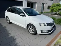 Gebraucht Skoda Rapid Ambition 86 PS (63 kW) 2015 Weiß Kleinwagen