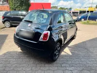 Gebraucht Fiat 500 69 PS (50 kW) 2010 Schwarz Kleinwagen