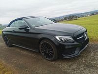 Gebraucht Mercedes C180 AMG line 156 PS (114 kW) 2017 Schwarz Cabrio