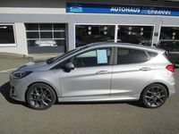 Gebraucht Ford Fiesta ST-Line 125 PS (91 kW) 2022 Polarsilber metallic Kleinwagen