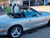 Gebraucht Mazda MX5 110 PS (80 kW) 2000 Grau Cabrio