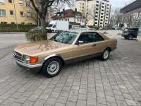 Gebraucht Mercedes 500 1984 Gold Coupé