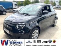 Gebraucht Fiat 500e Action 69 kW (95 PS) 2022 Onyx schwarz) (schwarz Kleinwagen