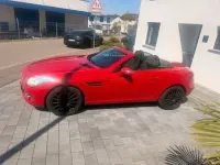 Gebraucht Mercedes SLK250 AMG 204 PS (150 kW) 2012 Rot Cabrio