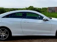 Usado Mercedes E200 AMG 184 CV (135 kW) 2016 Blanco Coupe