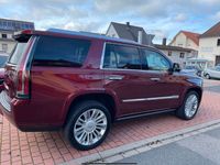 gebraucht Cadillac Escalade 6.2 V8 Platinum Automatik TV deutsches Fahrzeug