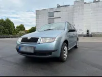 Gebraucht Skoda Fabia 68 PS (50 kW) 2002 Blau Kombi