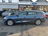 Gebraucht Ford Focus Titanium 125 PS (91 kW) 2021 Chromablau metallic Kombi