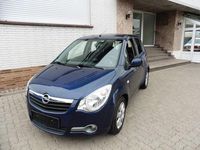 Gebraucht Opel Agila Edition 65 PS (47 kW) 2009 Blau Kleinwagen