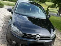 Gebraucht VW Golf VI Style 105 PS (77 kW) 2011 Schwarz Kleinwagen