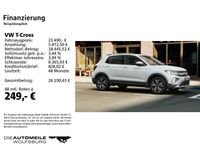 Gebraucht VW T-Cross Style 116 PS (85 kW) 2024 Weiss SUV