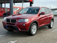 Usata BMW X3 184 CV (135 kW) 2011 Rosso SUV