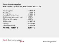 Gebraucht Audi e-tron GT quattro Advanced 350 kW (476 PS) 2022 Mythosschwarz metallic Limousine