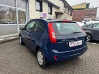 Gebraucht Ford Fiesta Style 60 PS (44 kW) 2008 Blau Kleinwagen