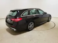 Gebraucht Mercedes C180 AMG line 170 PS (125 kW) 2022 Obsidianschwarz  metalliclack Kombi