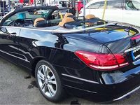 Gebraucht Mercedes E200 Avantgarde 184 PS (135 kW) 2013 Schwarz Cabrio