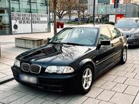 Gebraucht BMW 320 170 PS (125 kW) 2001 Schwarz Limousine