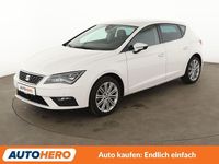 Gebraucht Seat Leon XCELLENCE 125 PS (91 kW) 2017 Weiß Kleinwagen