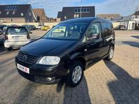 Gebraucht VW Caddy Team 80 PS (58 kW) 2010 Schwarz Van / Kleinbus