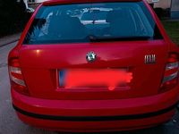 Gebraucht Skoda Fabia 2005 Rot Kleinwagen