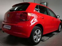 Gebraucht VW Polo Match 86 PS (63 kW) 2012 Rot Kleinwagen