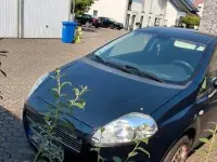 Gebraucht Fiat Grande Punto 77 PS (56 kW) 2009 Blau Kleinwagen