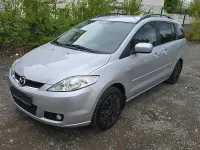 Gebraucht Mazda 5 116 PS (85 kW) 2005 Silber Van / Kleinbus