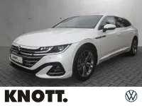Gebraucht VW Arteon R-line 200 PS (147 kW) 2021 Weiß metallic Limousine