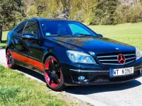 Gebraucht Mercedes CLC220 150 PS (110 kW) 2009 Schwarz Coupé
