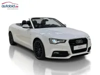Gebraucht Audi A5 Cabriolet S-Line 190 PS (139 kW) 2016 Weiß Cabrio