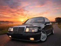 Gebraucht Mercedes 300 1987 Schwarz Limousine