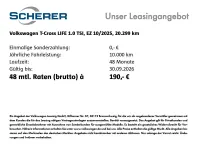Gebraucht VW T-Cross Life 95 PS (69 kW) 2025 Reflexsilber metallic (metallic) SUV