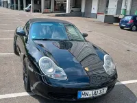 Gebraucht Porsche Boxster 220 PS (161 kW) 2002 Schwarz Cabrio