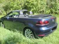 Gebraucht VW Golf Cabriolet Exclusive 140 PS (102 kW) 2012 Blau Cabrio