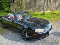 Używany Mazda MX5 115 KM (84 kW) 2001 Czarny Kabriolet