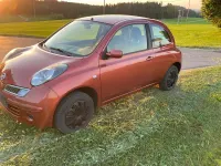 Gebraucht Nissan Micra 65 PS (47 kW) 2008 Rot Kleinwagen