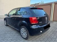 Gebraucht VW Polo Match 90 PS (66 kW) 2012 Schwarz Kleinwagen