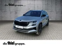 Gebraucht Skoda Karoq SportLine 150 PS (110 kW) 2023 Brilliantsilber metallic SUV