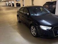 Gebraucht Audi A3 Ambiente 150 PS (110 kW) 2018 Schwarz Limousine