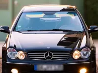 Gebraucht Mercedes CLK320 Avantgarde 218 PS (160 kW) 2002 Schwarz Coupé