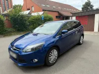 Gebraucht Ford Focus 2014 Blau Kombi