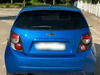 Gebraucht Chevrolet Aveo 86 PS (63 kW) 2012 Blau Kleinwagen
