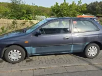 Gebraucht Mazda 323 88 PS (64 kW) 1999 Blau Limousine