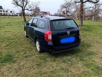 Gebraucht Dacia Logan MCV 75 PS (55 kW) 2014 Blau Kombi