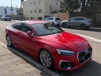 Second-hand Audi A5 S-Line 204 CP (150 kW) 2022 Roșu Coupe