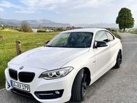 Gebraucht BMW 220 M Performance 184 PS (135 kW) 2014 Weiß Coupé