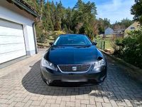 Usata Seat Leon 105 CV (77 kW) 2015 Nero Station wagon