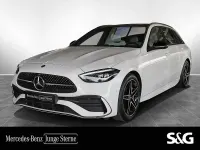 Gebraucht Mercedes C200 AMG 163 PS (119 kW) 2024 Unilack polarweiß Kombi